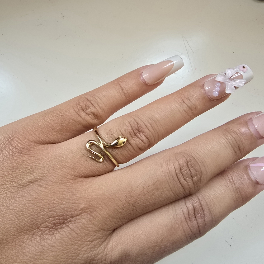 Gold Snake Ring